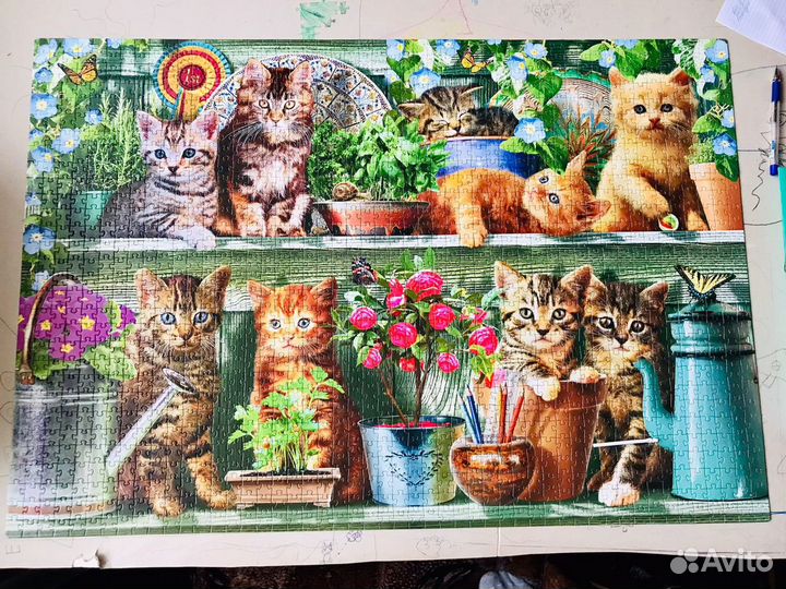 Пазлы 1500, 1000, 500 деталей