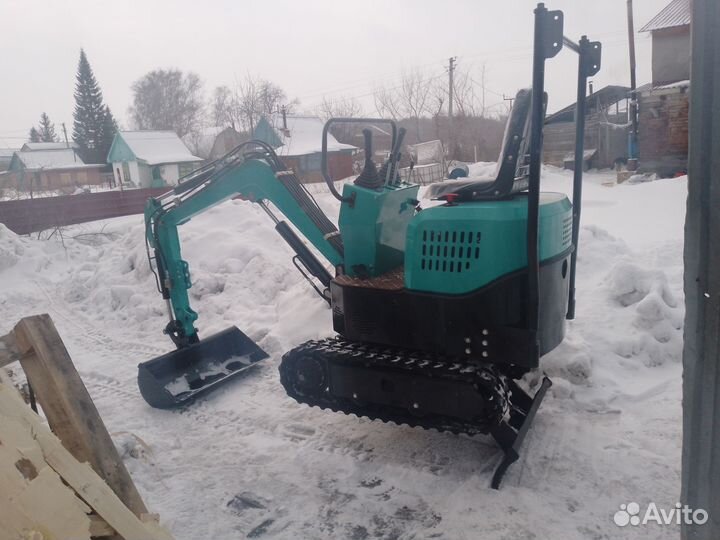 Услуги миниэксковатора