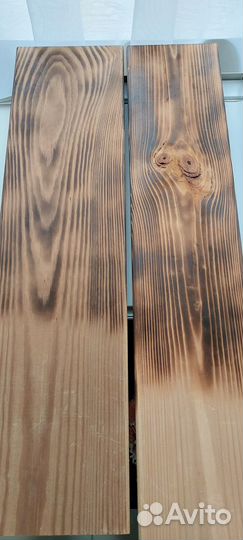 Обоженная доска из термососны