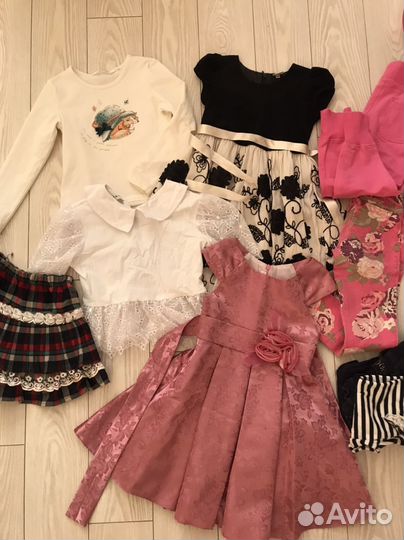 Вещи пакетом на девочку