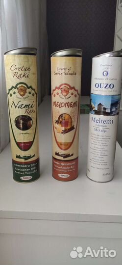 Туба из-под греческих напитков