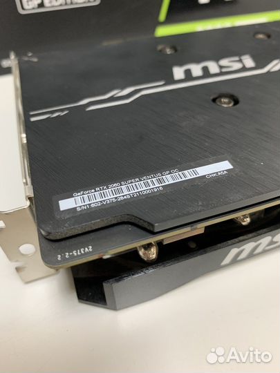 Видеокарта MSI RTX2060super