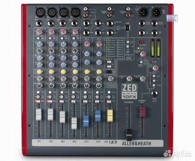 Микшер Allen&Heath ZED60-10FX