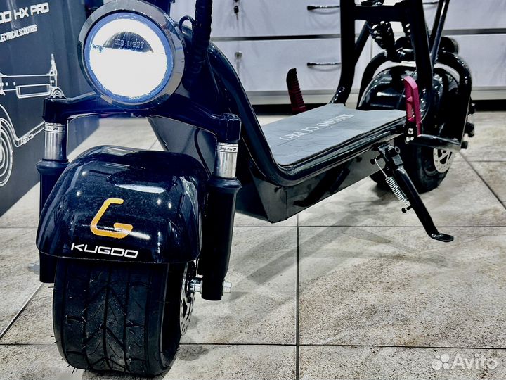 Электросамокат Kugoo C1 Pro (1000W) новый