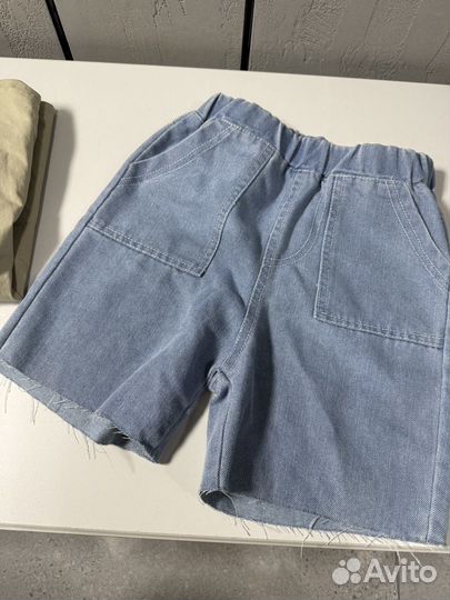 Рубашка оверсайз 92 98 104 110 шорты 110