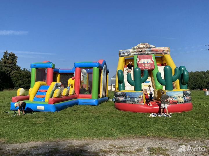 Батуты и сладкая вата в аренду