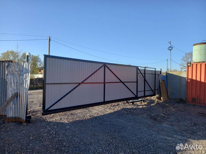 Откатные ворота