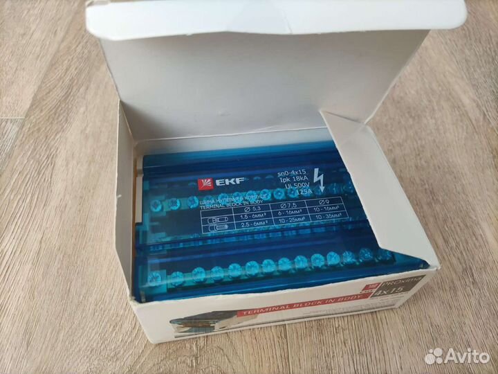 Распределительный блок EKF sn0-4x15