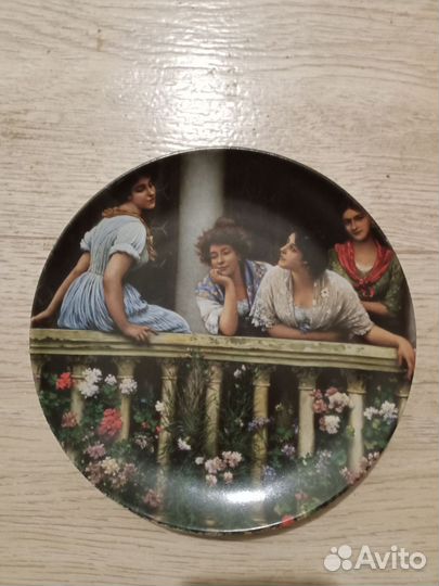 Настенная тарелка коллекционная
