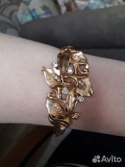 Винтажный браслет стиль Ар нуво Модерн