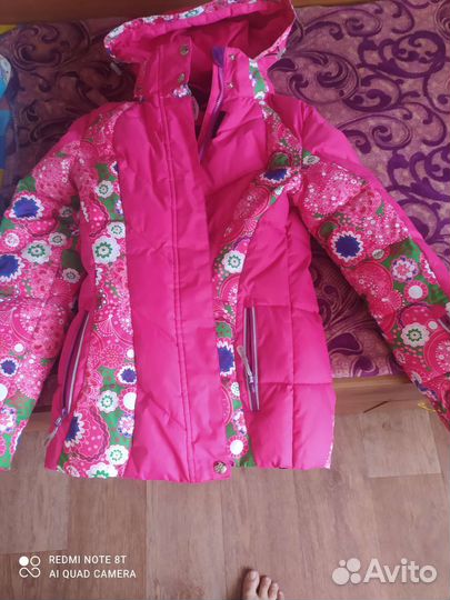 Лыжный костюм женский 42 44 и шапка