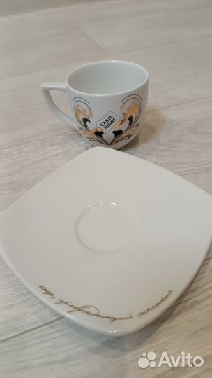 Чашка с блюдцем