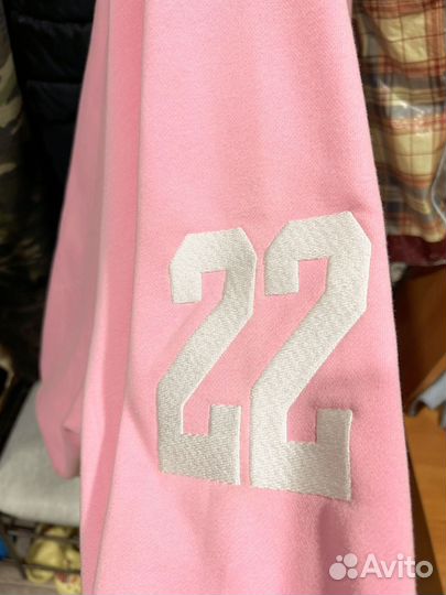 Зип худи balenciaga polo pink zip hoodie