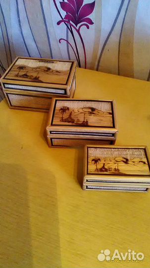 Шкатулки. Набор шкатулок из 3х штук 