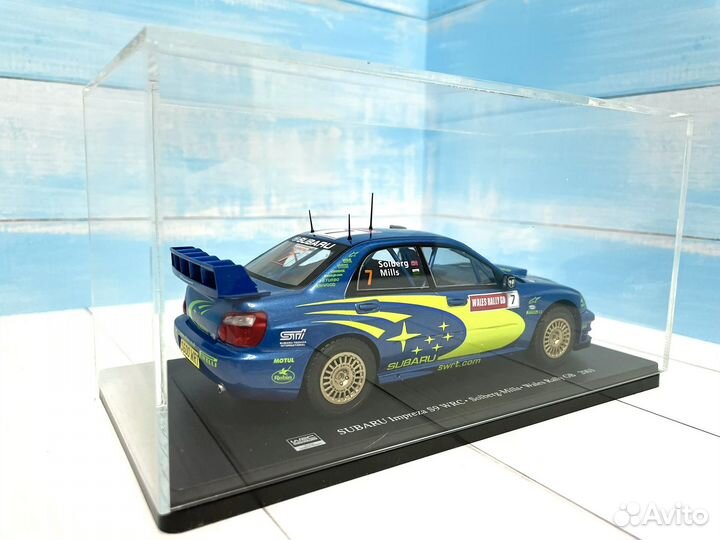 Модель Subaru Impreza WRC S7 2001 1:24 металл