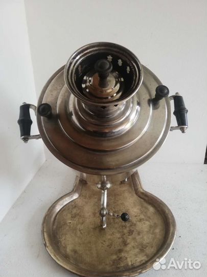 Самовар поднос труба