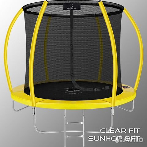 Каркасный батут Clear Fit SunHop 8Ft