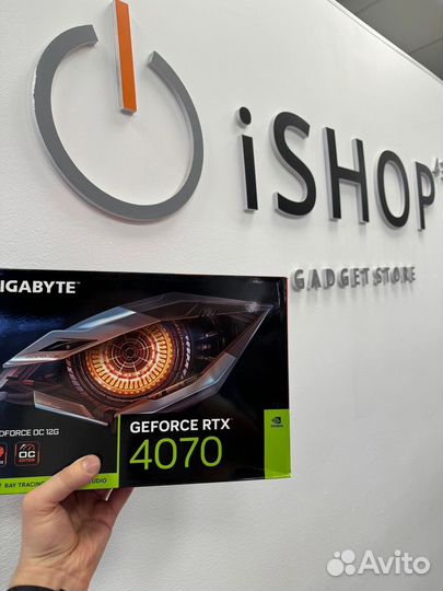 Видеокарта gigabyte GeForce RTX 4070 windforce OC
