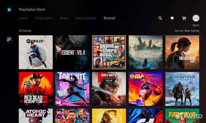 Игры PS4 / Игры PS5 / Подписка PS plus / EA
