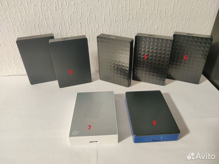 Жесткие диски внешние 4/5/6/10tb и внутренние 0.5