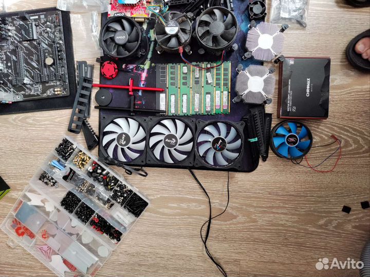 Различные комплектующие для пк