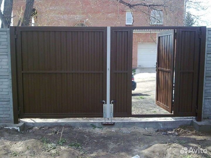 Ворота распашные всех видов