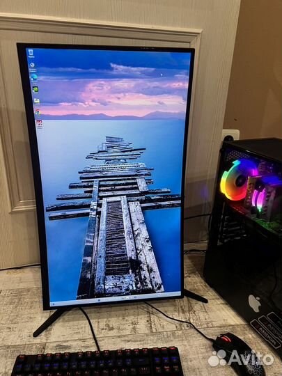 Игровой пк с монитором 165 гц