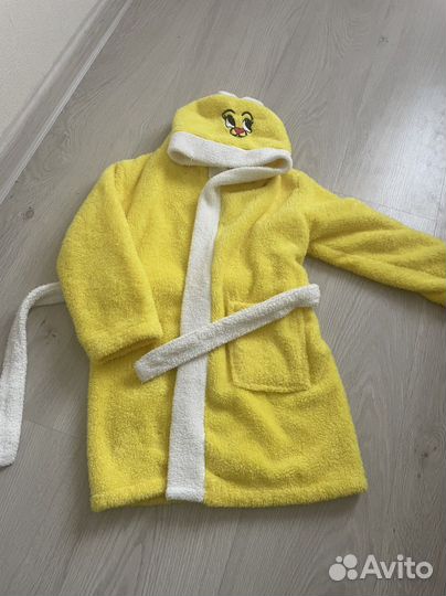 Детский махровый халат