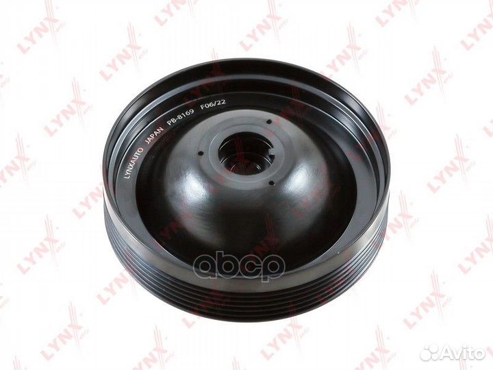 Шкив ременной коленчатого вала PB8169 lynxauto