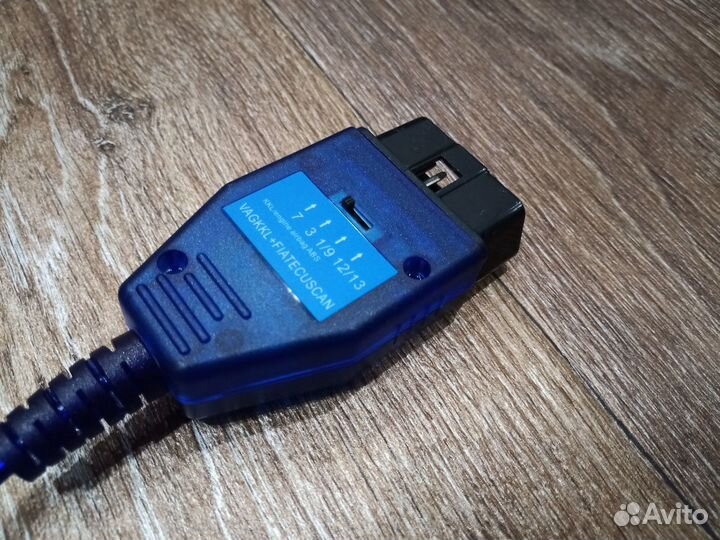 Vag com ftdi+ fiatecuscan (с переключателем)