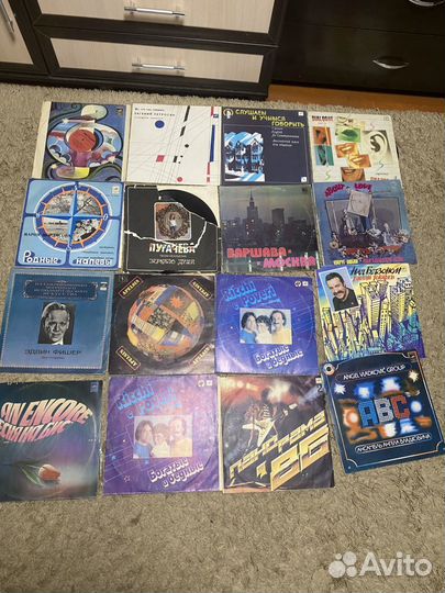 Виниловые пластинки ссср,оптом 70 шт