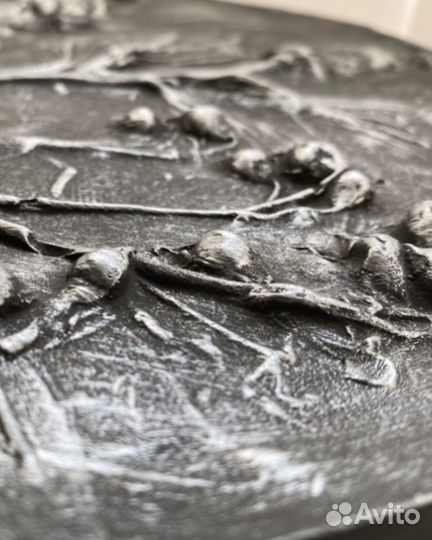 Ботанический барельеф 29 см