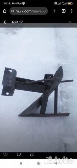 Плуг для мотоблока нева