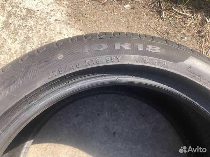 Pirelli Cinturato P7 245/45 R18 и 275/40 R18