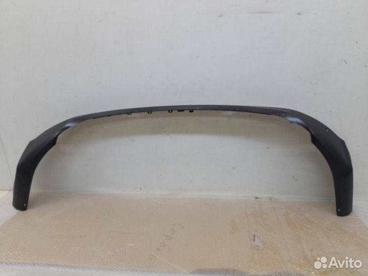 Юбка бампера задняя Toyota Rav4 40 2015-2019