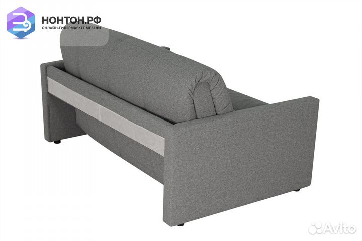 Диван Аккордеон светло-серый