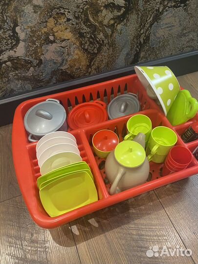 Набор детской посуды Ecoiffier/ Франция