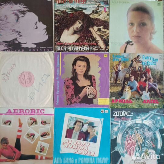 Виниловые пластинки 49 шт