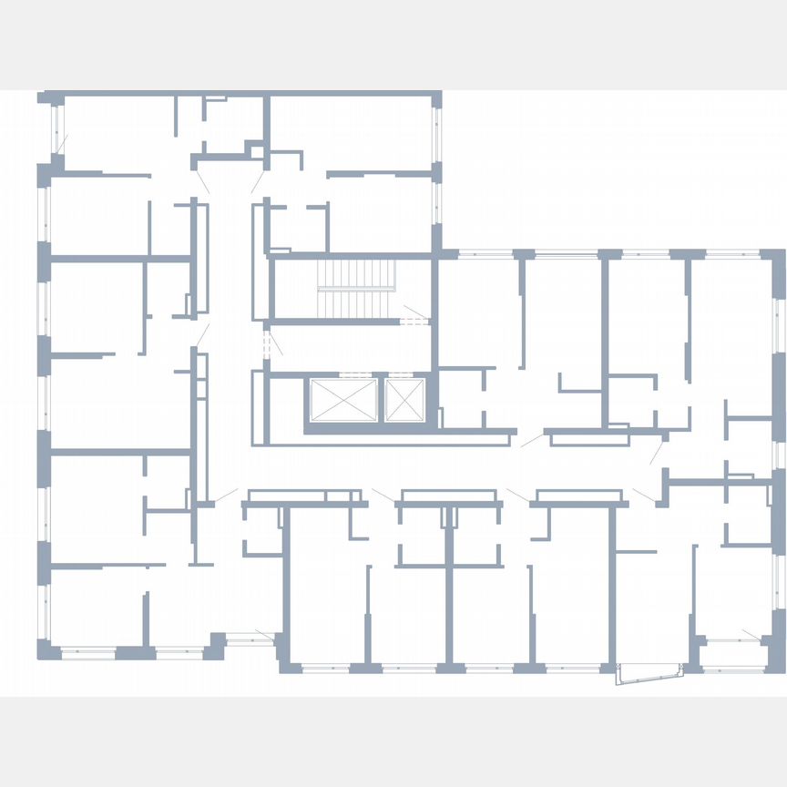 1-к. квартира, 40 м², 16/23 эт.