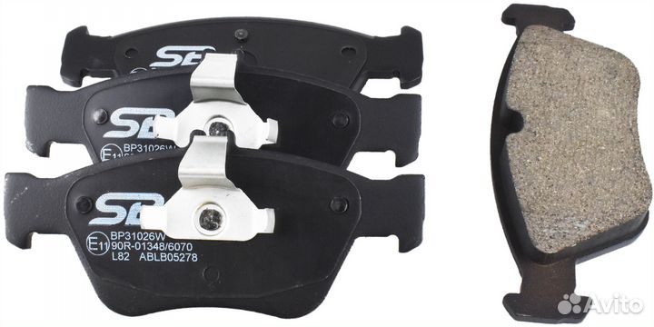 Тормозные колодки Mercedes w210 w211 w124