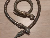 Колье и браслет змея в стиле Whiting & Dаvis