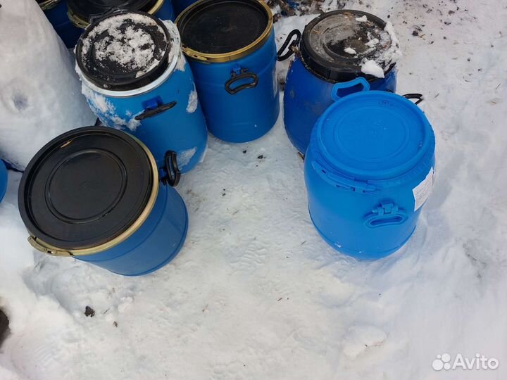 Бочки 40,42,45 литров пищевые, чистые