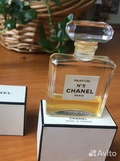 Духи Chanel N5 оригинал, винтаж, остаток от 14 мл