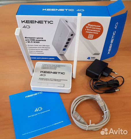 Wi-Fi роутер Keenetic 4G
