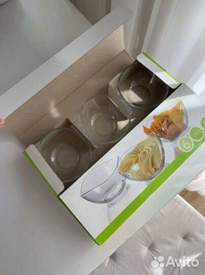 Набор салатников 6 шт в упаковке