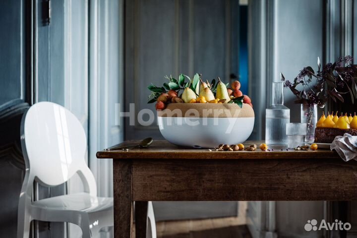 Емкость для хранения овощей и фруктов,белый, Emile