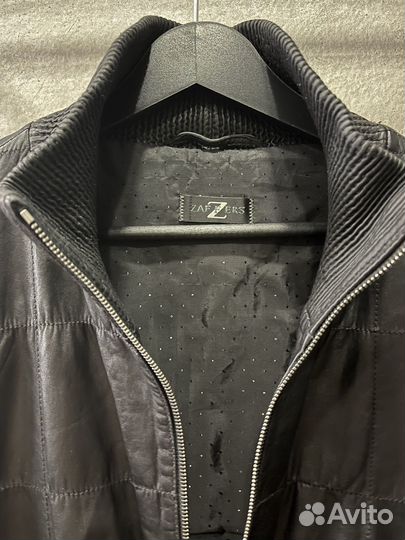 Кожаная куртка мужская