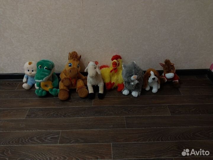 Мягкие игрушки пакетом