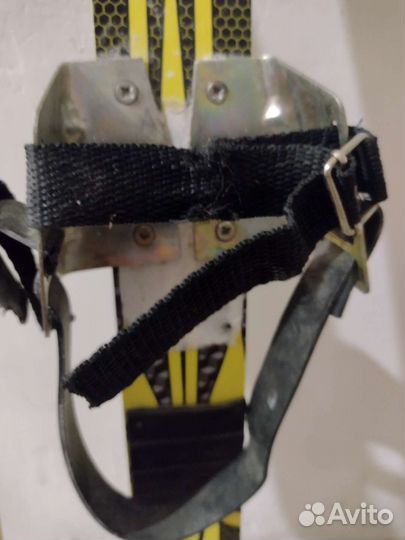 Лыжи детские деревянные