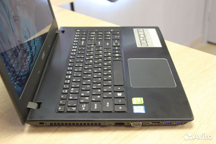 Игровой ноутбук Acer c мощным Intel Core i7+SSD120